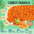 NATURAL DEHYDRATED CARROT GRANULES 60 GM
