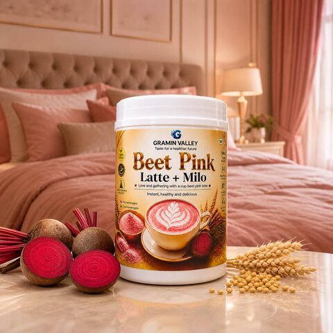 BEETROOT PINK LATTE
